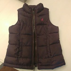 X small girls old navy puffer vest